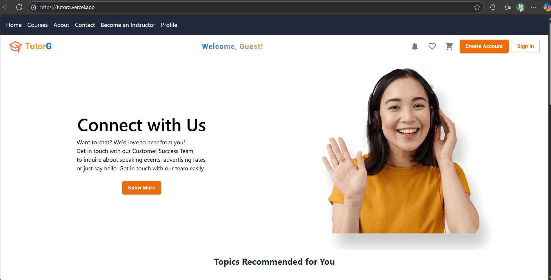 E-learning Website